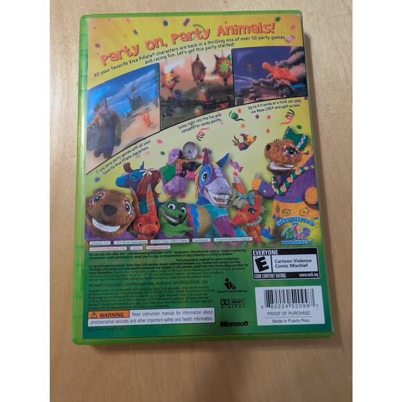 🎃XBOX 360 Viva Pinata Party Animals Game - Picture 2 of 2